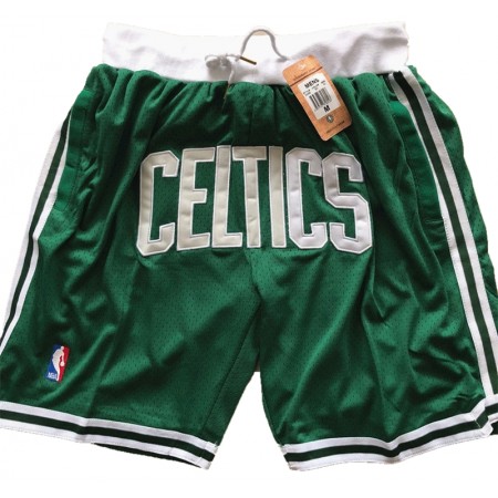 NBA Boston Celtics Miesten Tasku Shortsit Vihreä Swingman